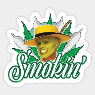 The Mask Smokin Sticker